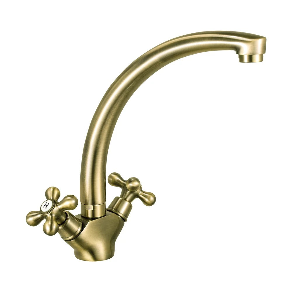 Baterie bucatarie Ferro Antica, bronz - BAI4BR