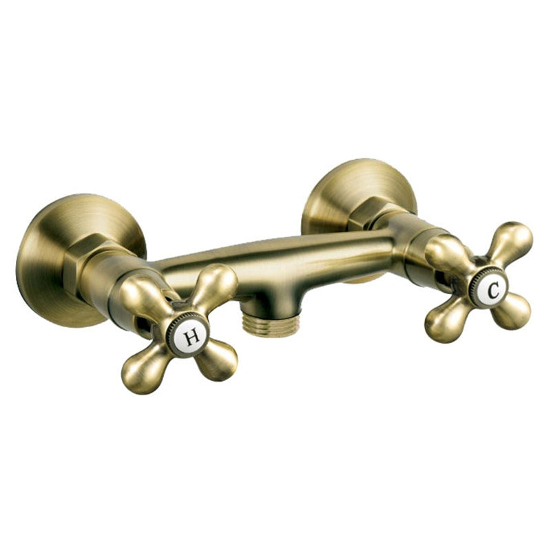 Baterie de dus Ferro Antica, bronz - BAI7BR 