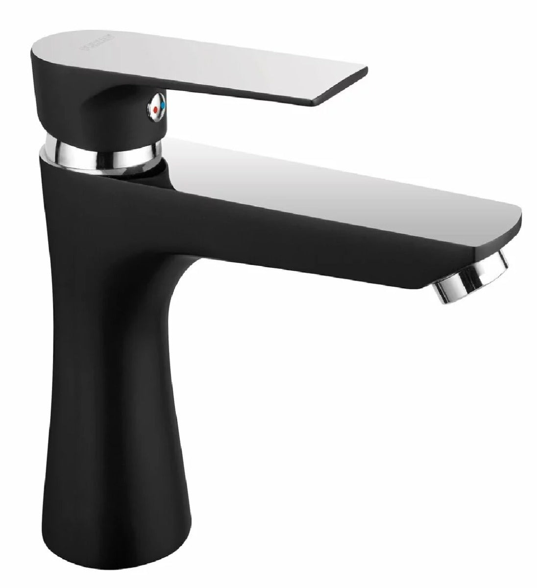 Baterie lavoar Ferro Square, negru mat - BAQ2BLC