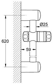 Bara dus Grohe Relexa Plus-28666000