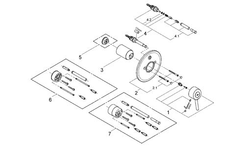 BATERIE BAIE CONCETTO - GROHE