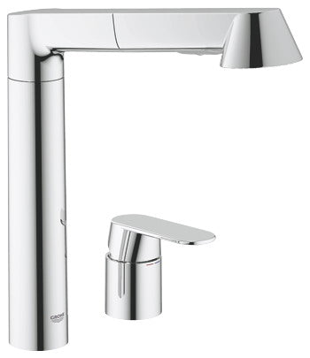 Baterie bucatarie  1/2" Bi-flow-Grohe-Grohe K7-otel inoxidabil