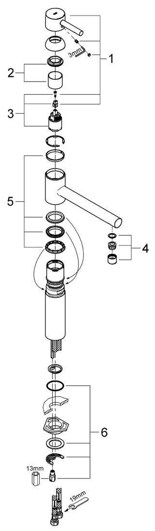 Baterie bucatarie Essence Grohe-32105000