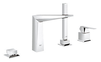 Baterie cada 4 gauri cu montare pe cada Grohe Allure Brilliant-19787000