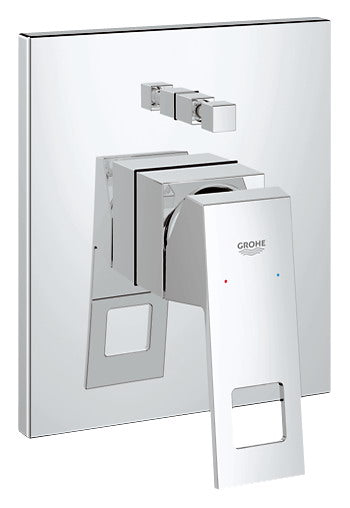 Baterie cada incastrata Grohe Eurocube partea aparenta-19896000