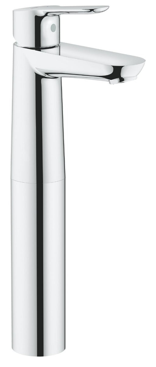 Baterie lavoar, Grohe Start Egde, montare blat, furtunuri flexibile, crom- 23777000
