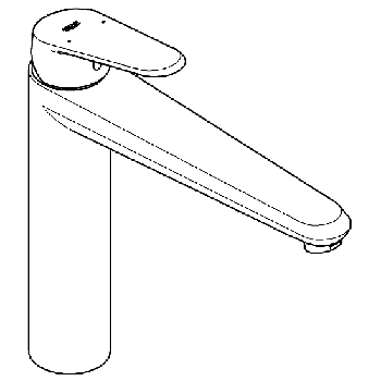Baterie spalator Grohe Eurodisc Cosmopolitan-31243002