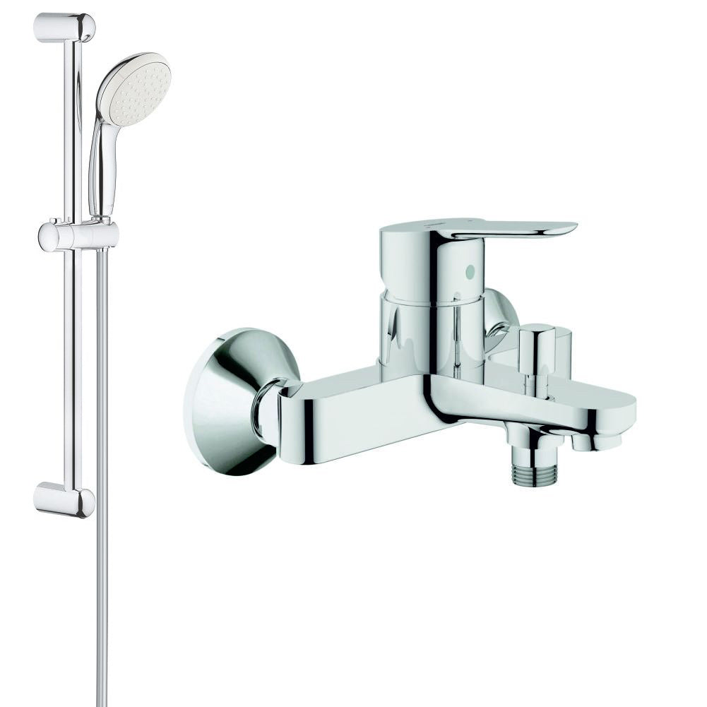 Pachet  baterie cada/dus Bauedge(23334000)+set dus bara Mono(27853003  )