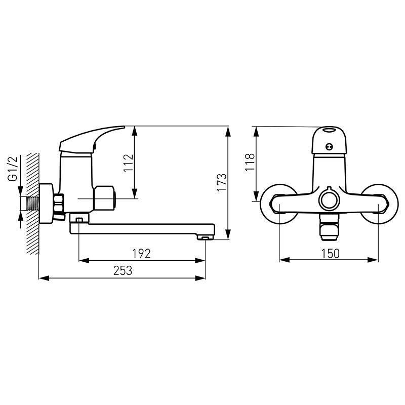 Baterie cada Ferro Combo, pipa mobila de 19,2 cm, crom - BCM3A
