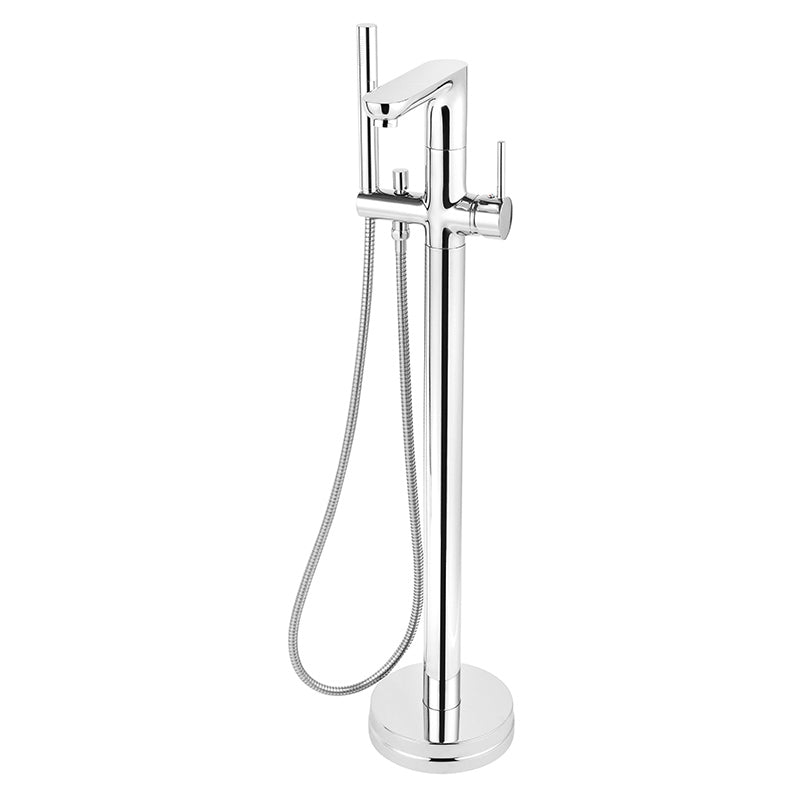 Baterie freestanding Ferro Fiesta, pentru cada si dus, crom - BFI11F