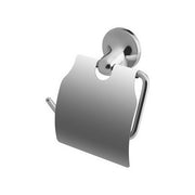Suport hartie igienica Bisk Ontario cu aparatoare, crom - BIS00221