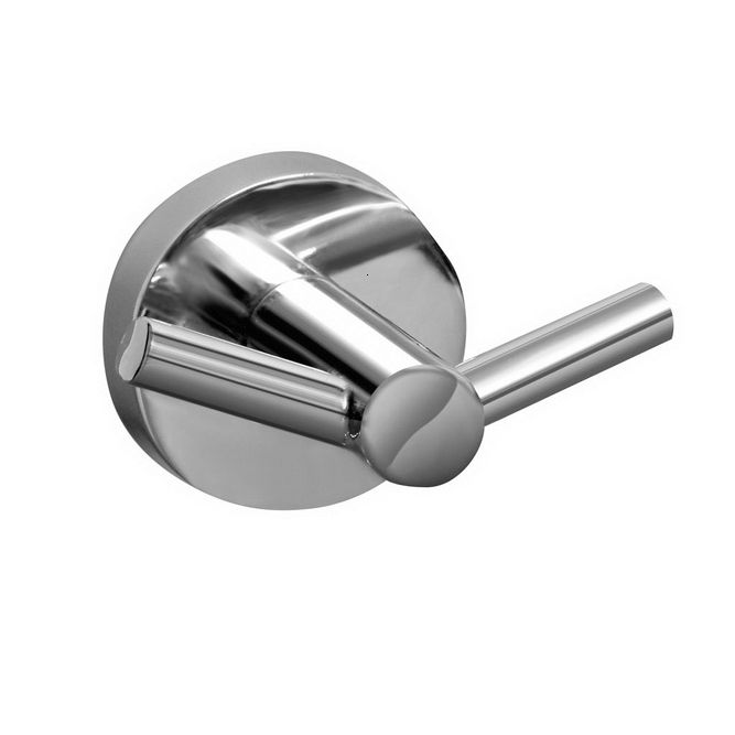 Cuier dublu Bisk ForYou, crom - BIS01173