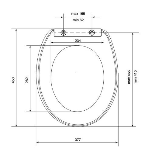 Capac wc Smart soft extractibil, alb - BIS03924