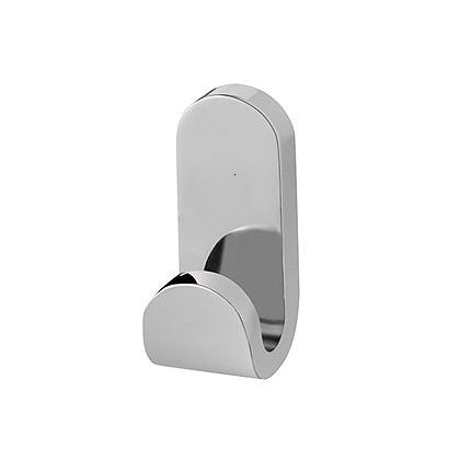 Cuier simplu Bisk Natura, crom - BIS04304