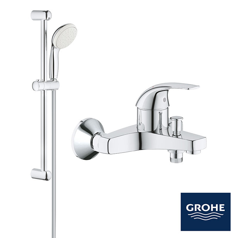 Baterie cada Grohe + set dus bara(23768000,27853001)