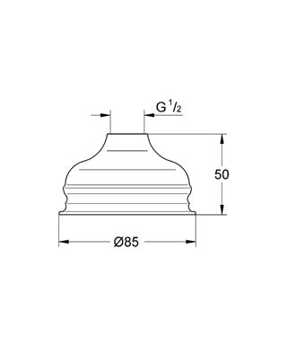 Cap dus Grohe Relaxa Plus-28404000