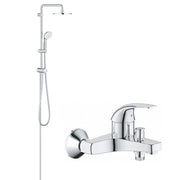Coloana dus Grohe cu diverter, para 200, baterie cada/ dus Grohe StartCurve(27389002,23768000)