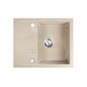 Chiuveta Ferro Mezzo II, 1 cuva cu picurator, 580x480 mm, nisip - DRGM48/58SA