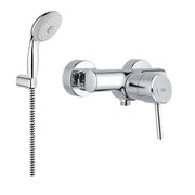 Pachet promo baterie dus Grohe Concetto+set dus porter New Tempesta Trio  baterii-lux.ro