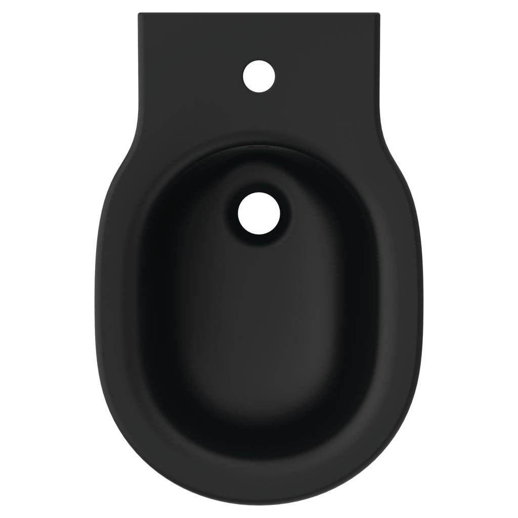 Bideu Ideal Standard Connect Air, suspendat, negru mat - E0266V3