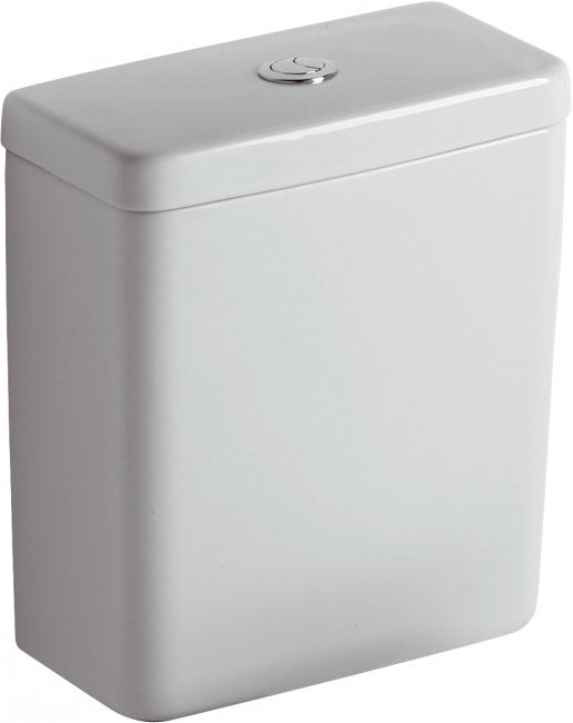 Rezervor Ideal Standard, pentru vas wc pe pardoseala Connect Cube, alb - E797001