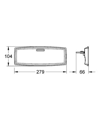 Etajera EasyReach Grohe Grandera cod-18651000