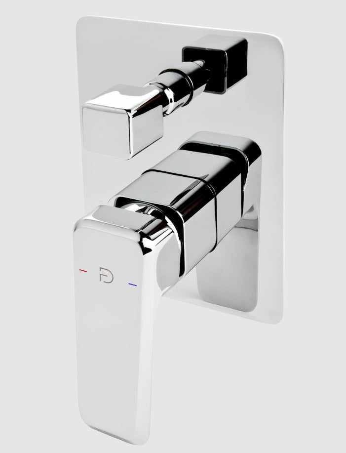 Baterie cada/dus FDesign Brina, montaj incastrat, corp ingropat inclus, crom - FDSFD1-BRN-7P-11