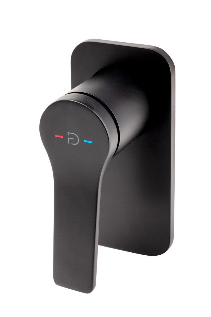 Baterie dus FDesign Seppia, montaj incastrat, corp ingropat inclus, negru - FDSFD1-SPA-7PA-22