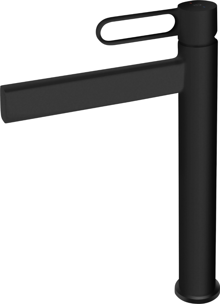 Baterie lavoar inalta FDesign Zaffiro, negru mat - FDSFD1-ZFR-2L-22