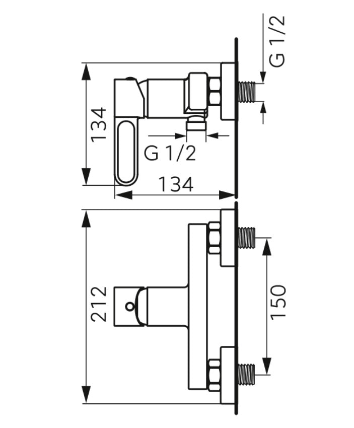 Baterie dus FDesign Zaffiro, negru-roz auriu - FDSFD1-ZFR-7-25