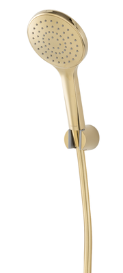 Set dus FDesign Inula cu para dus 12 cm, 1 functie, furtun si agatatoare, auriu - FDSFD2-102-55