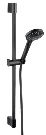 Set dus FDesign Inula, bara 65 cm, para mobila 10 cm cu 3 functii si furtun 1.5 m, negru mat - FDSFD3-104-22