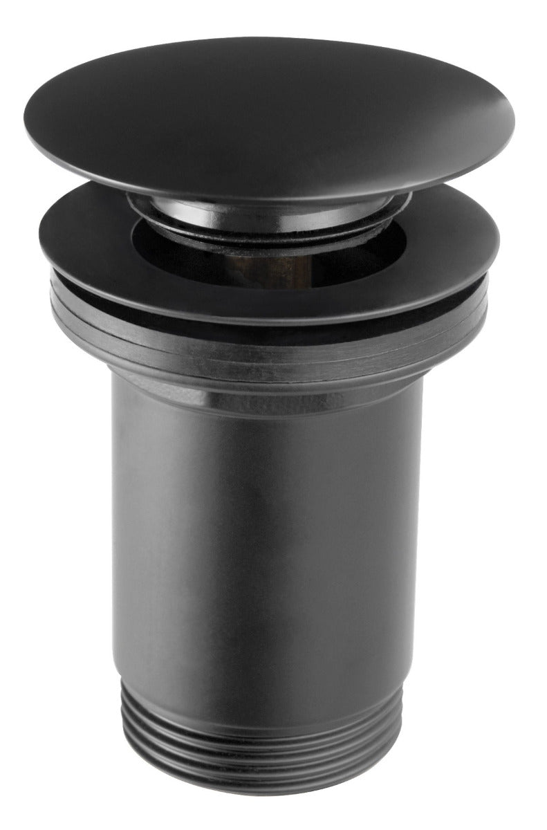 Ventil lavoar click-clack Fdesign Kleome, fara preaplin 1 1/4 alama, negru mat - FDSFD7-303-22