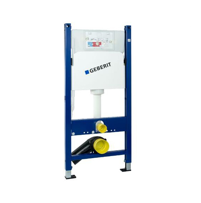 Rezervor incastrat Geberit Duofix Delta 100, 12 cm, cu cadru si actionare frontala, H 112 cm - GEB111.153.00.1