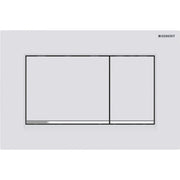 Placa de actionare Geberit Sigma 30 alb mat lacuit, finisaj easy to clean - GEB115.883.JT.1