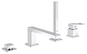 Baterie cadă monocomandă cu 4 găuri Grohe Eurocube -19897000