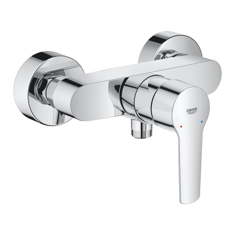 Baterie dus Grohe Start, montare perete, monocomanda, cartus ceramic, Crom,model 2022-24208002
