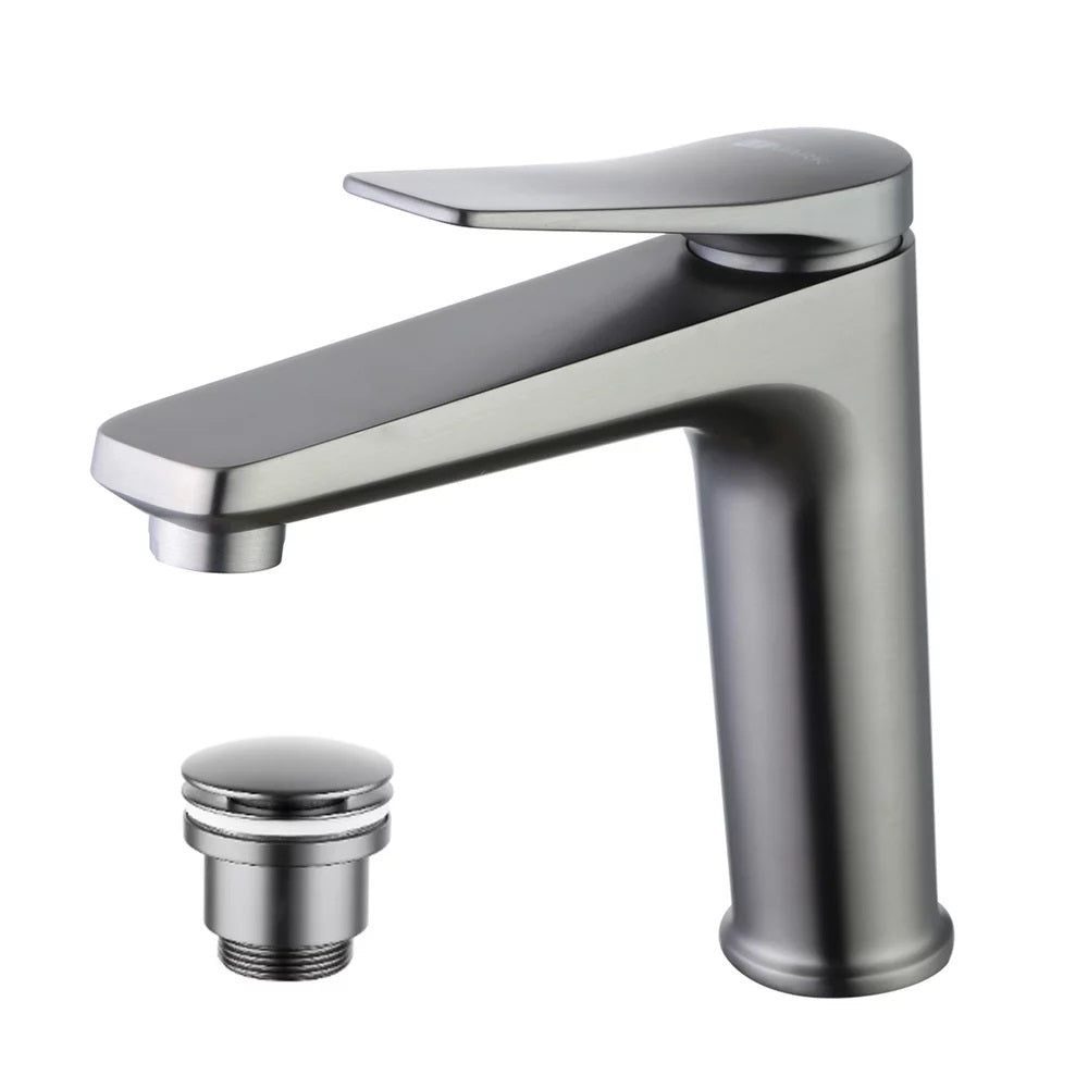 Baterie lavoar Lemark Bronx, monocomanda, grafit mat - LM3737GM