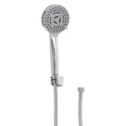Set para de dus Ferro Tempo, 3 jeturi, cu suport si furtun, crom - MINI857.0