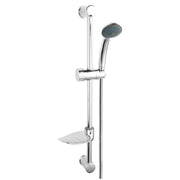 Set dus Ferro Simpla, cu bara, suport culisant si furtun, crom - N120