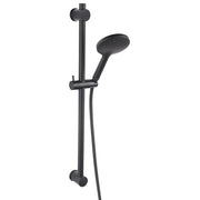 Set dus Ferro Phila, cu bara 70 cm, suport culisant si furtun, negru mat - N375BL-B