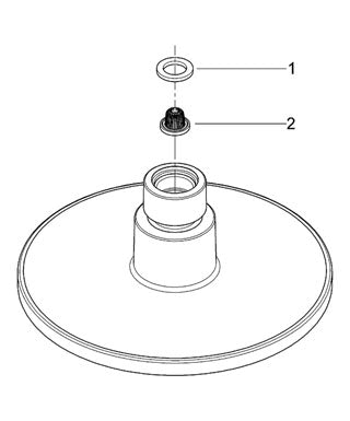 Para dus fix Grohe Euphoria-28232000