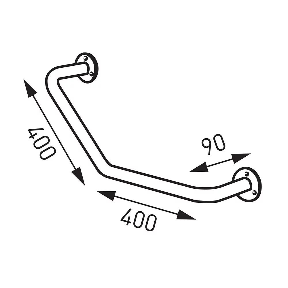 Bara sustinere Ferro Metalia Help, crom - R66404.44