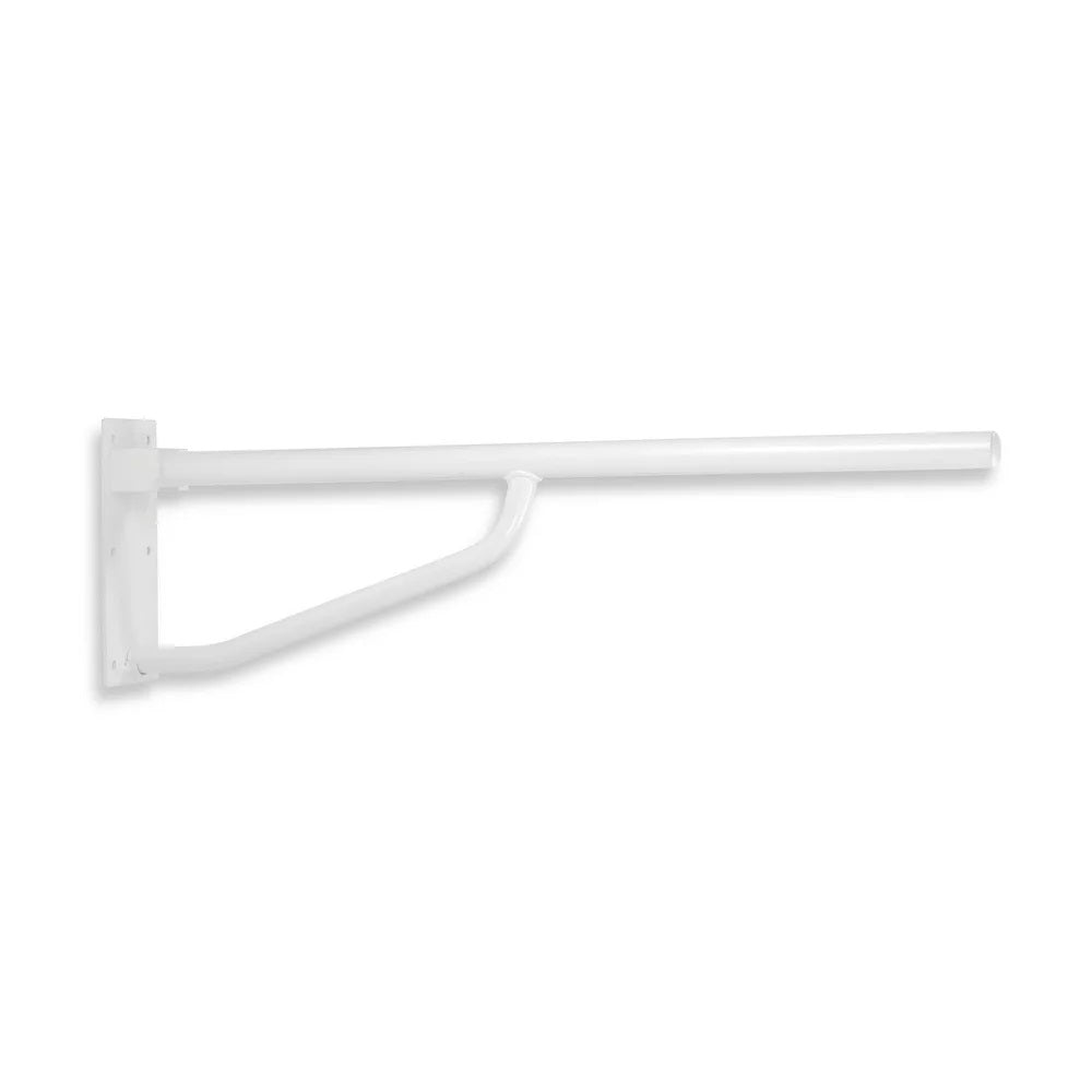 Bara sustinere Ferro Metalia Help 80 cm, rabatabil, alb - R66800.11