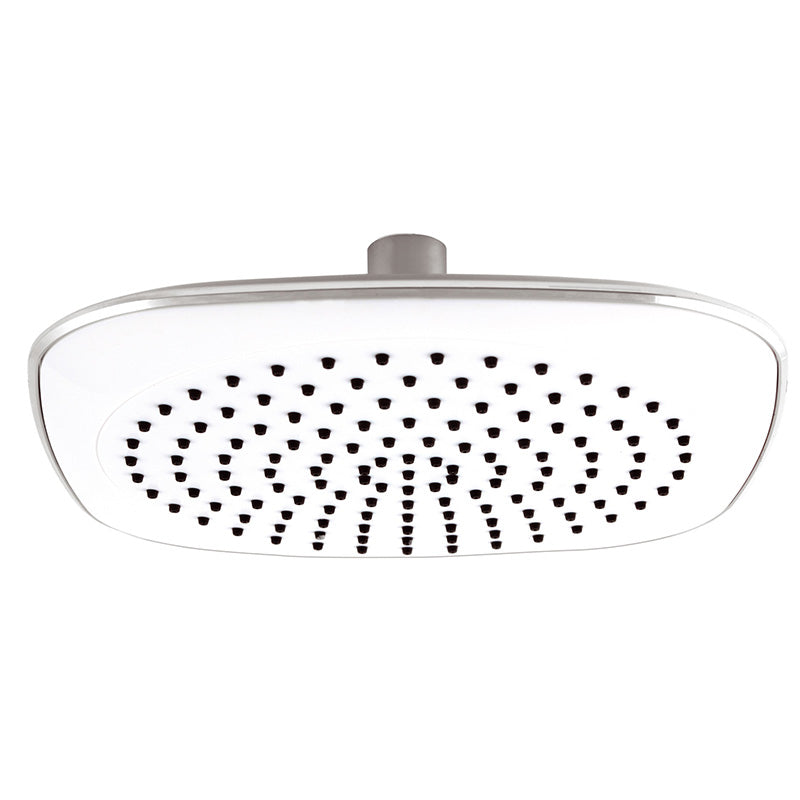 Cap dus Ferro Rotondo 9, 20 x 20 cm, alb/crom - RUP/310.0