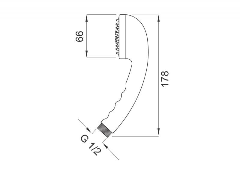 Para dus Ferro Milo, crom - S318