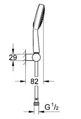 Set de dus Grohe Power&Soul-27762000