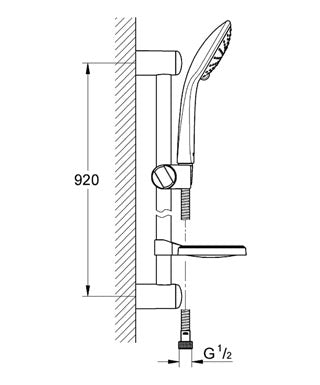 Set dus Grohe Euphoria Eco