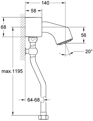 Set dus Grohe - Eurodisc SE-36248000