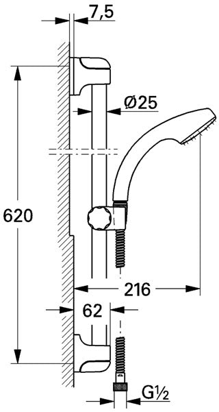 Set dus Relaxa Plus - Grohe